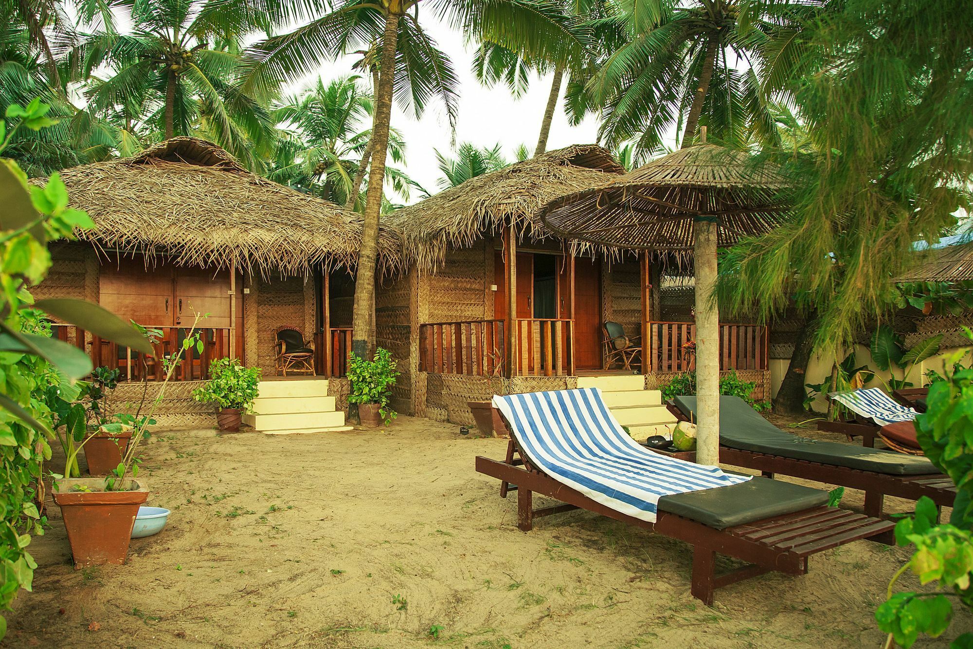 Mariposa Beach Grove Agonda Exteriör bild